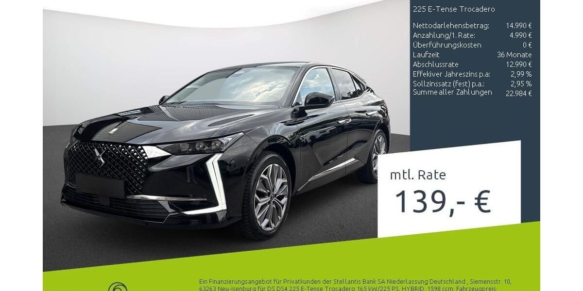 Citroen DS4 73.035 km 19.490 &euro; Dortmund 44263