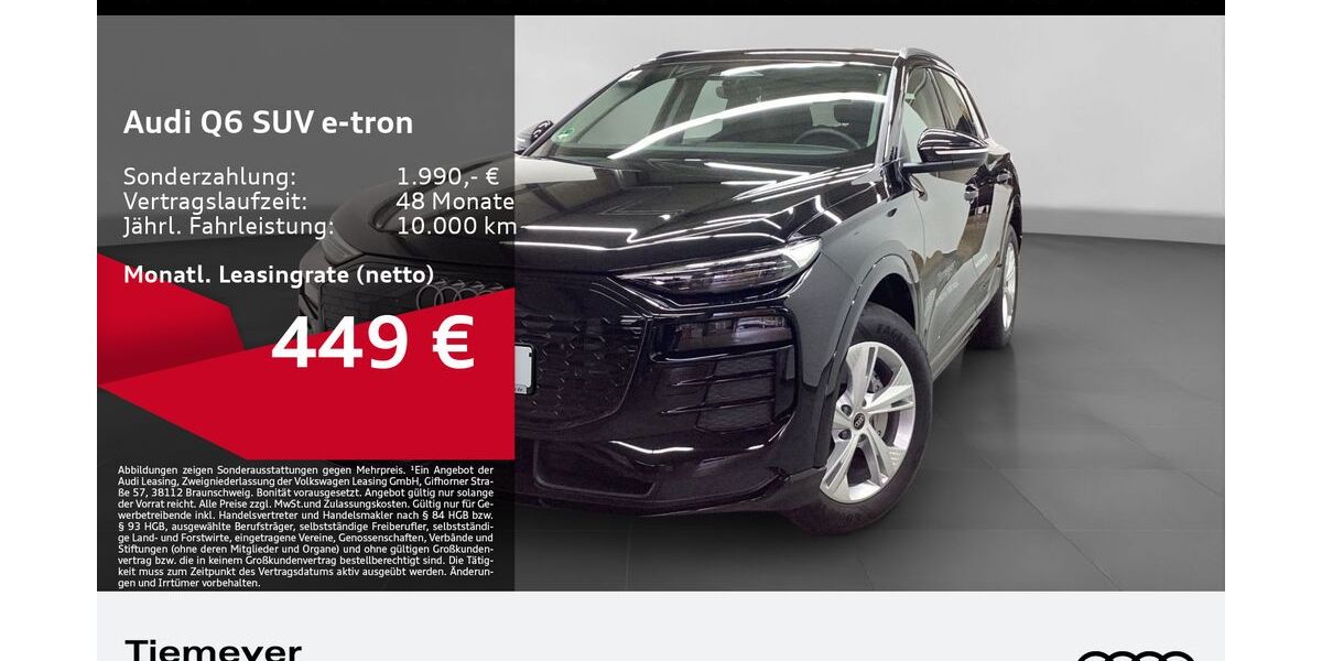 Audi Q6 e-tron 4.990 km 55.990 &euro; Bochum 44809