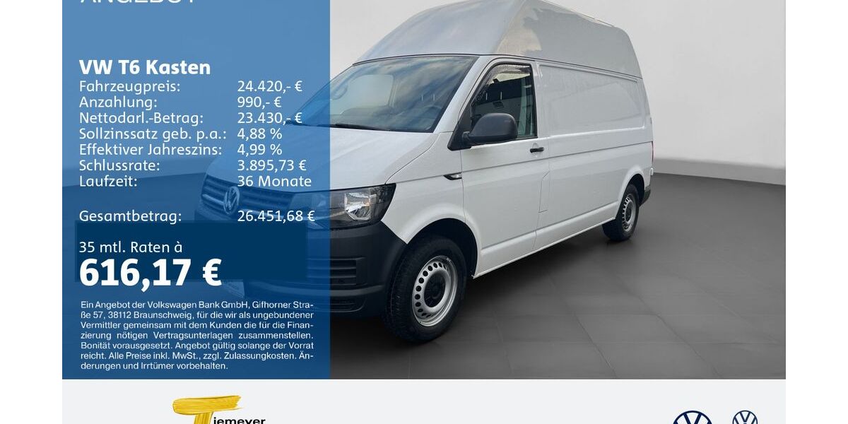 VW T6 Transporter 41.484 km 21.770 &euro; Gelsenkirchen 45888