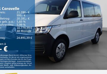 VW T6 Caravelle 105.806 km 21.280 &euro; Castrop-Rauxel 44575
