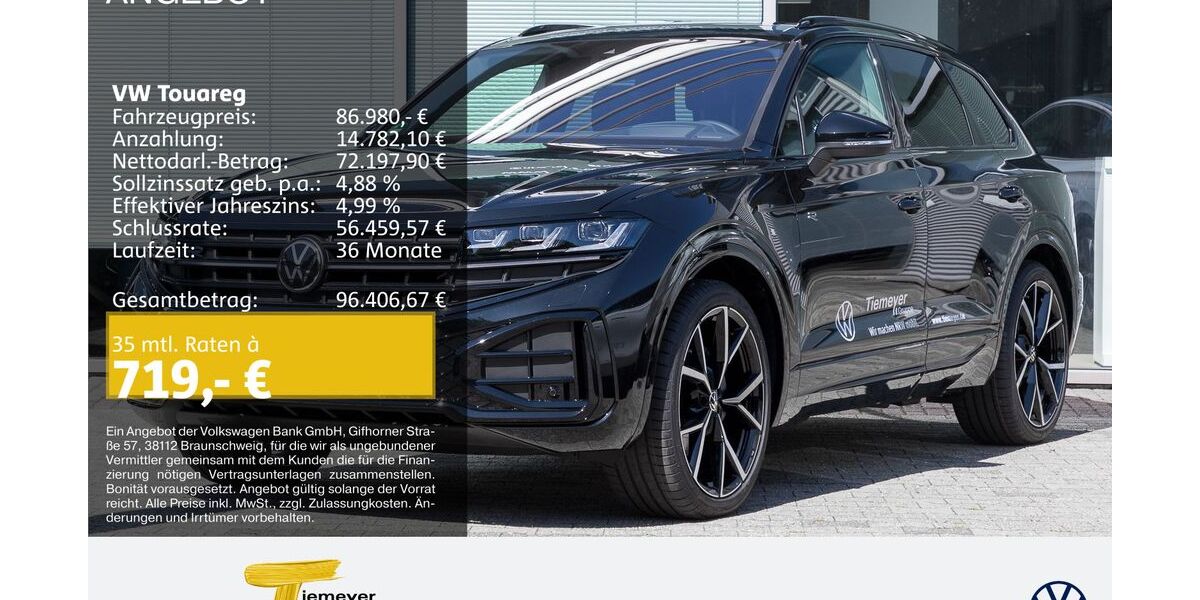VW Touareg 9.999 km 83.940 &euro; Bochum 44892