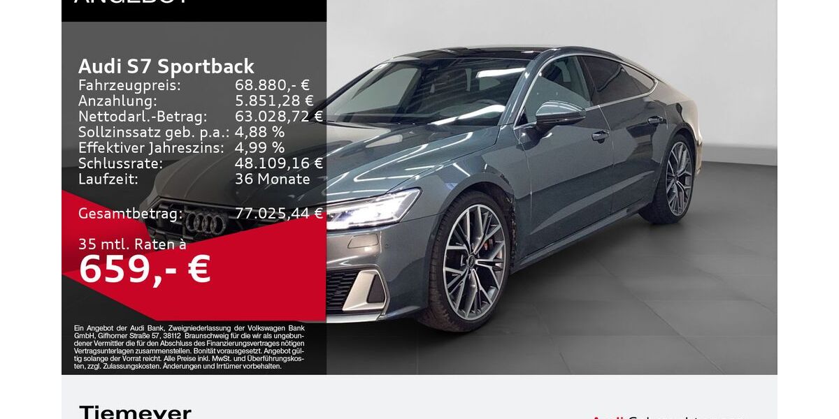 Audi S7 53.797 km 66.590 &euro; Bochum 44809