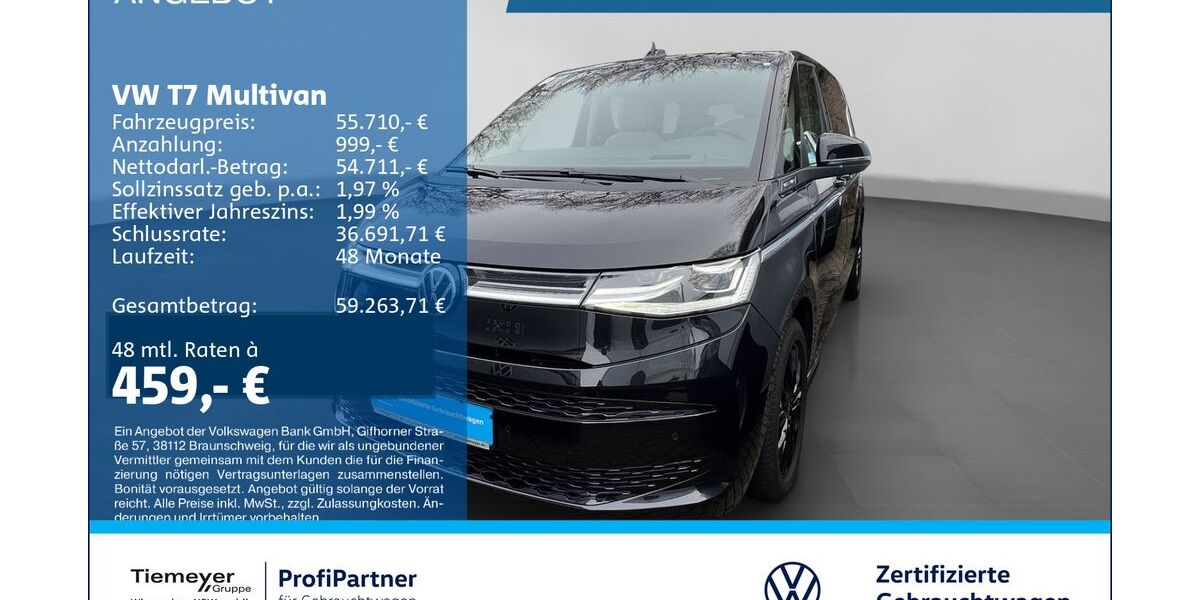 VW T7 Multivan 26.816 km 54.940 &euro; Recklinghausen 45663