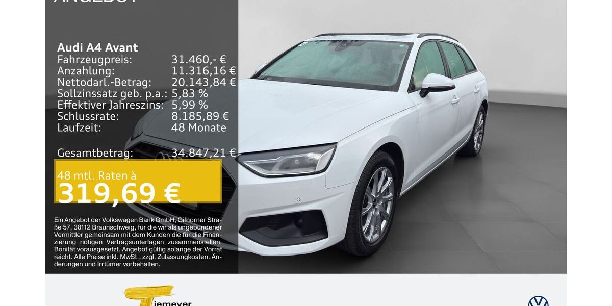 Audi A4 43.000 km 30.980 &euro; Recklinghausen 45663