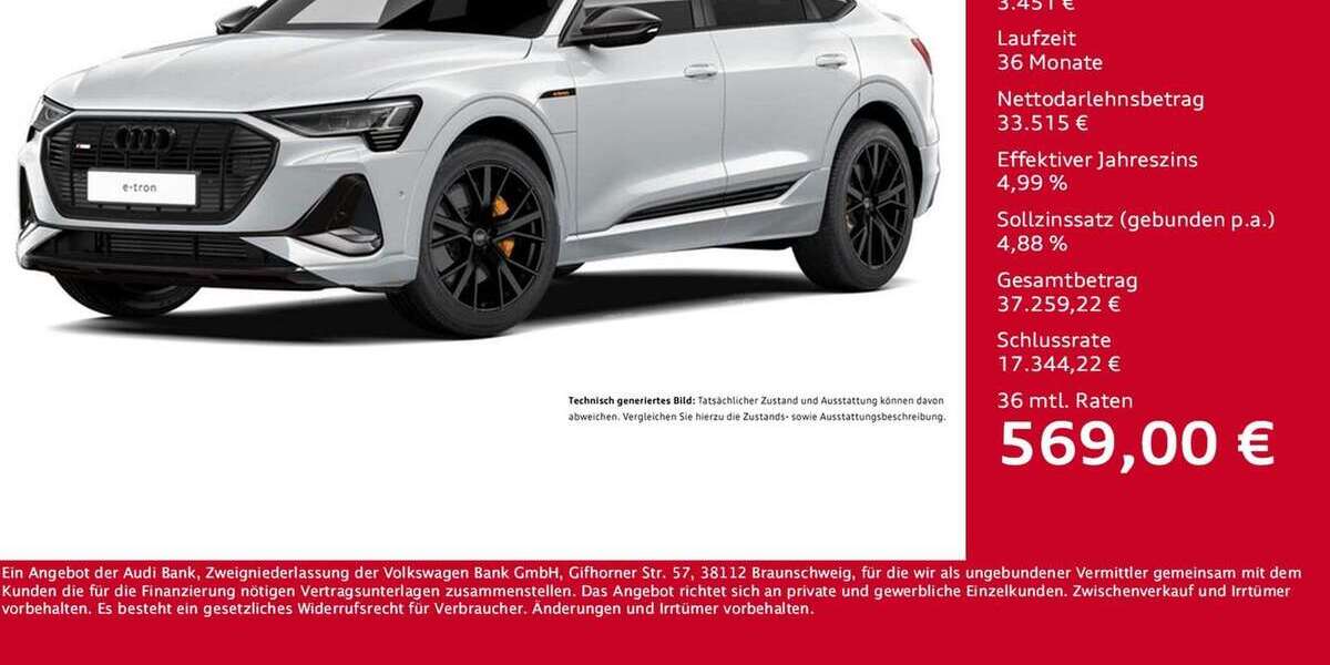 Audi e-tron 43.025 km 36.966 &euro; Dortmund 44143