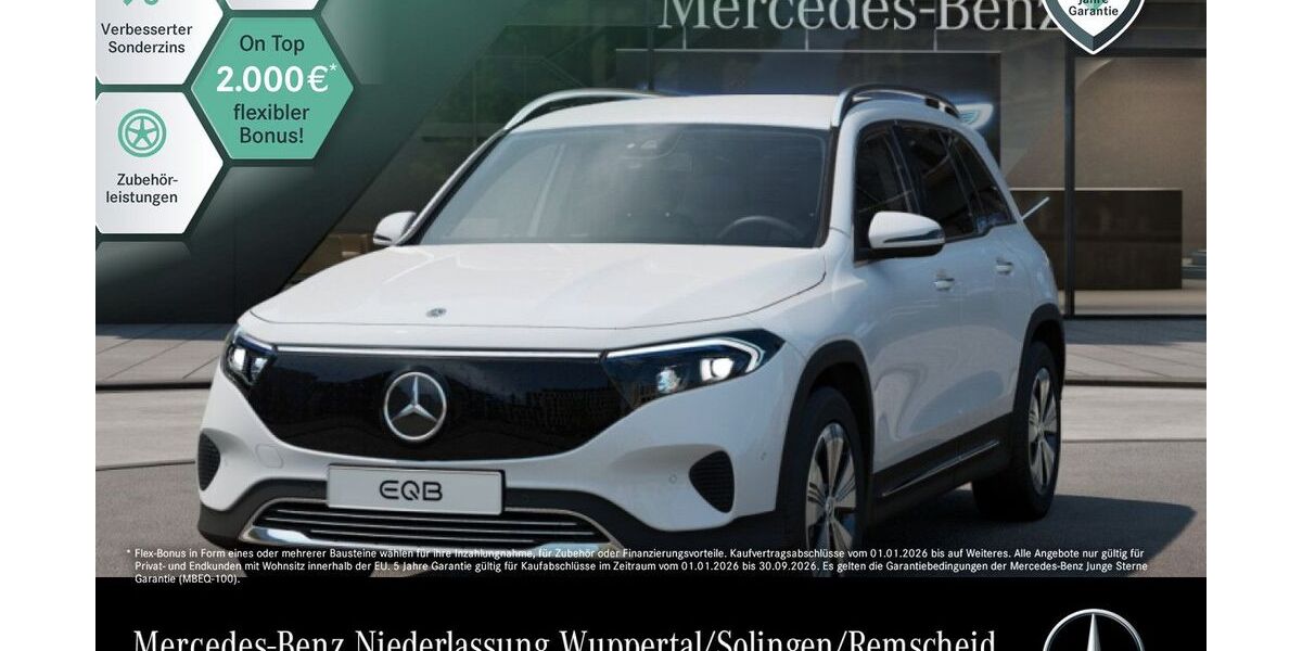 Mercedes-Benz EQB 18.811 km 38.290 &euro; Wuppertal 42115