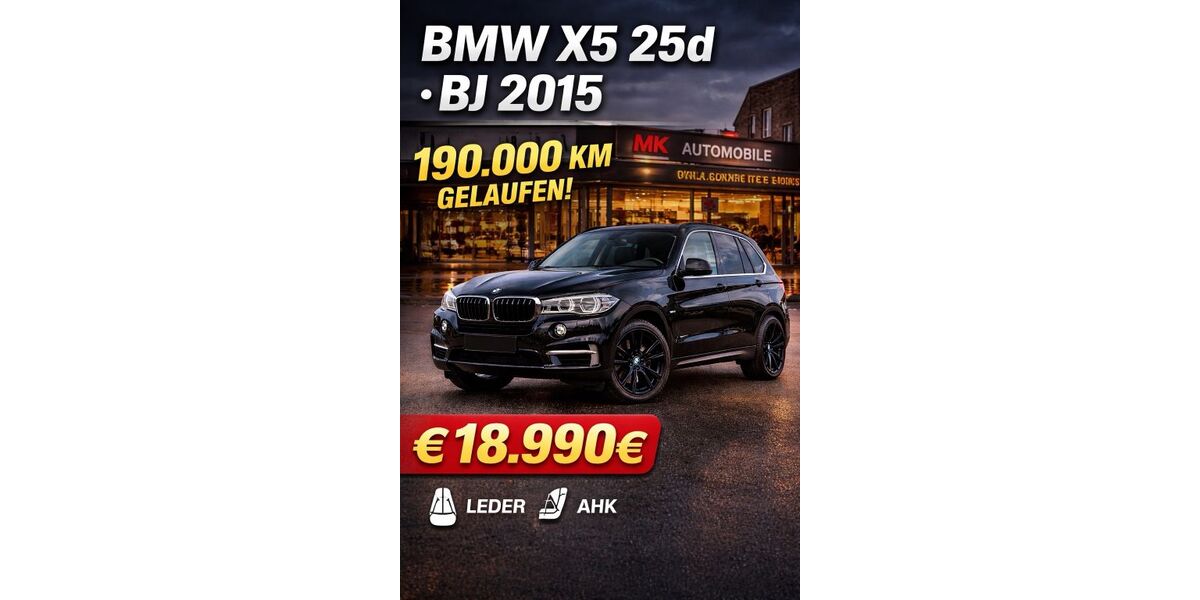 BMW X5 187.380 km 18.990 &euro; Gladbeck 45968