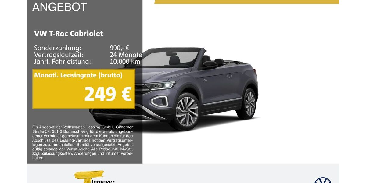 VW T-Roc 26.246 km 29.290 &euro; Bochum 44892